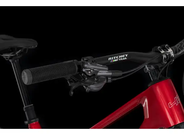 4Ever Volcanno Vesuv celoodpružený horský bicykel Flame Red/Hologram