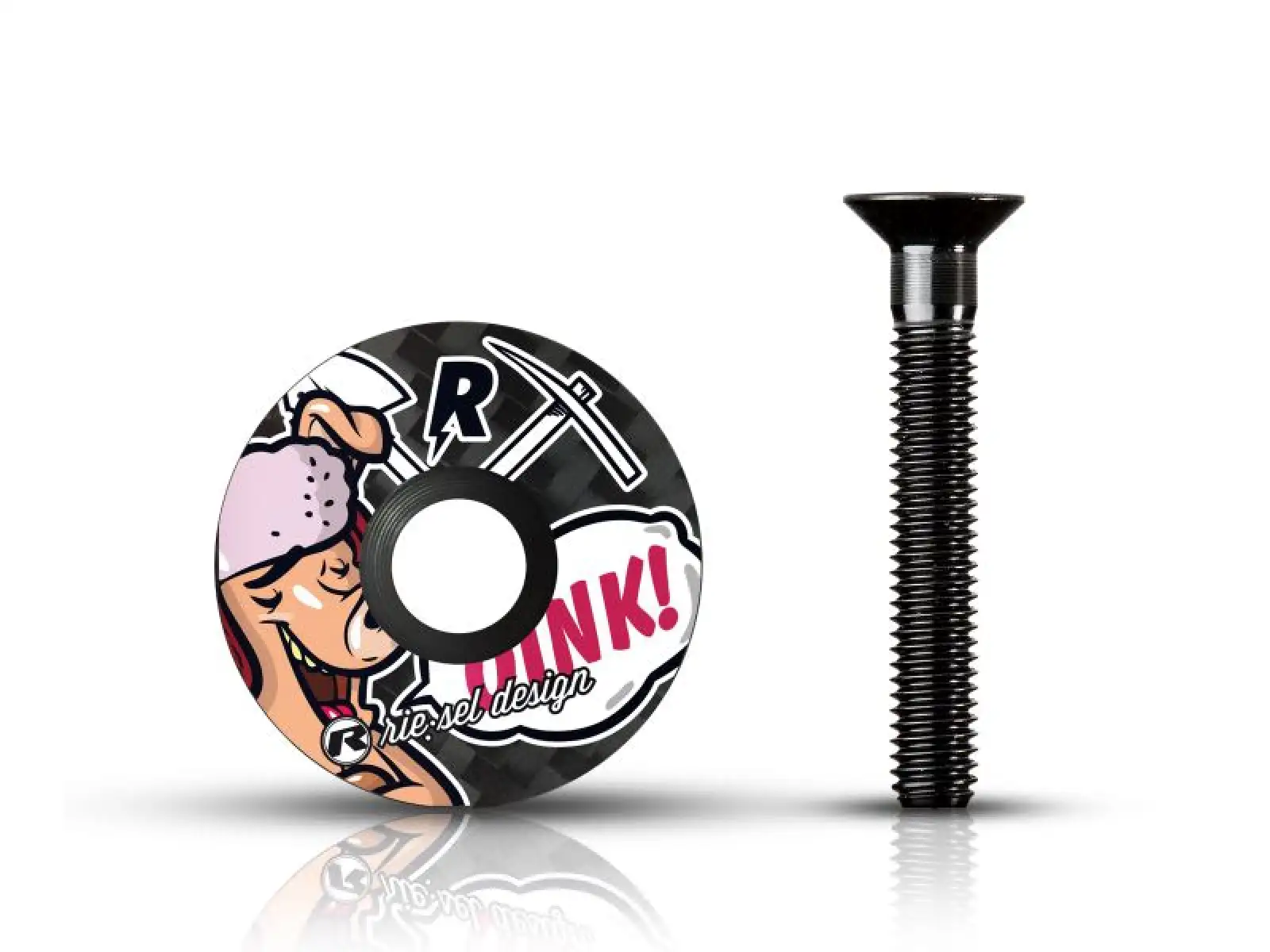 Rie:sel Design Stem:cap viečko hlavového zloženia trail pig