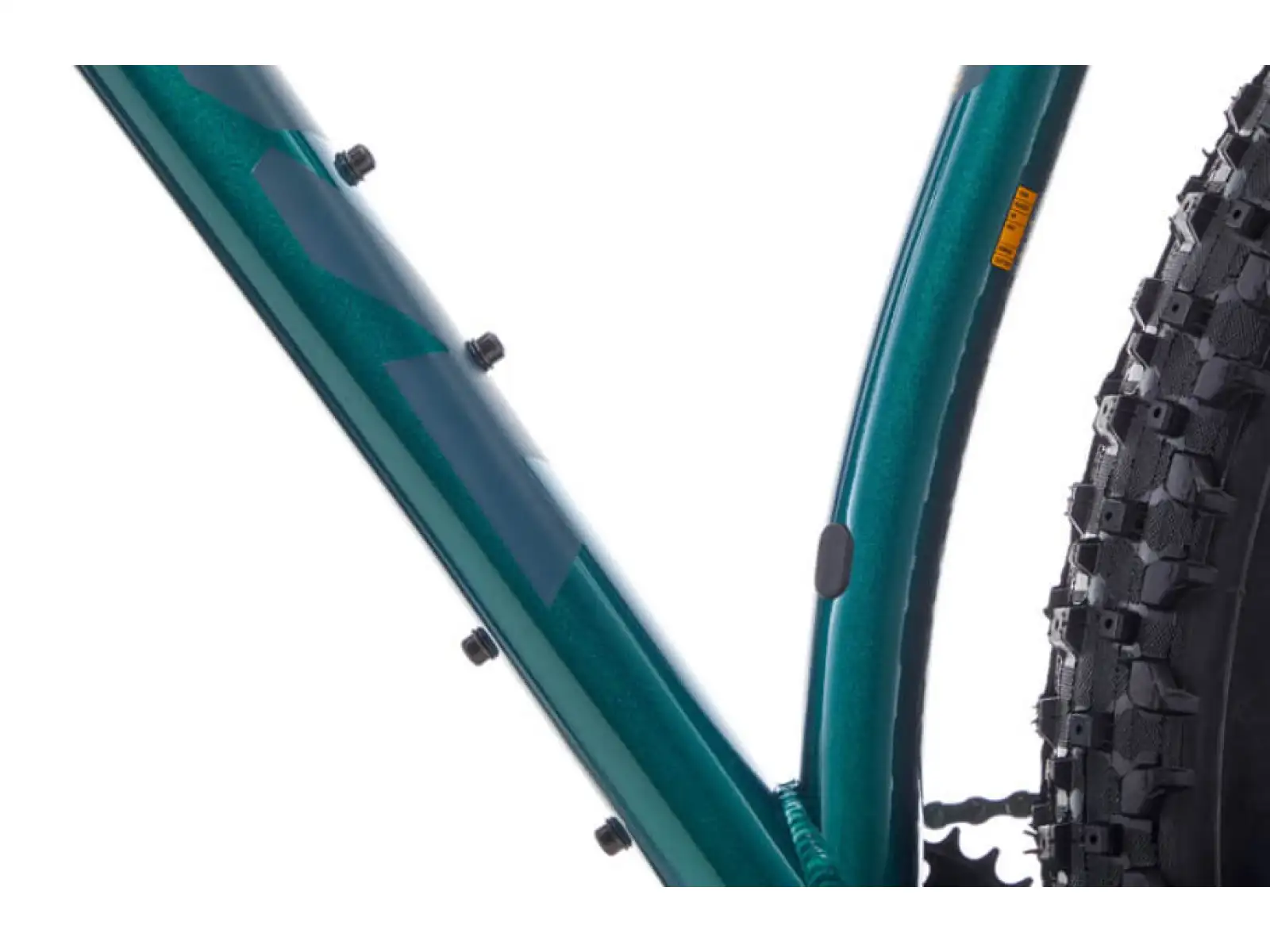 Kona Woo Satin Jeep Green Fat Bike