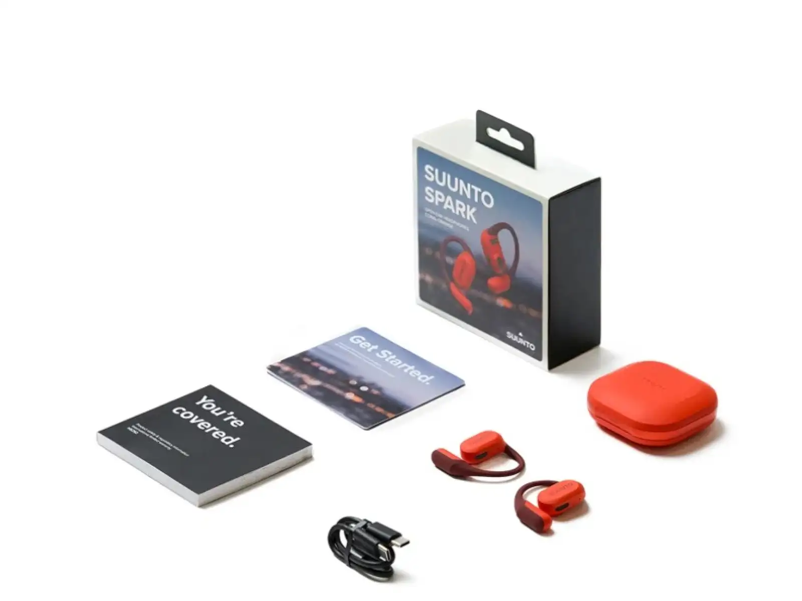 Suunto Spark bežecké slúchadlá Coral Orange