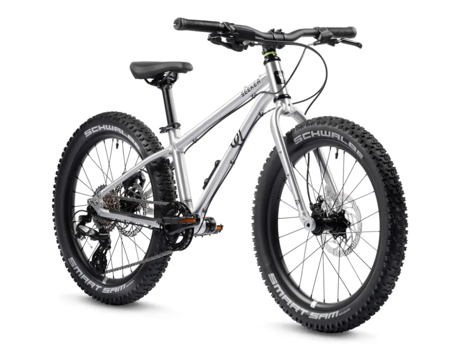 Early Rider Seeker 20" detský bicykel Brushed Aluminium 2026