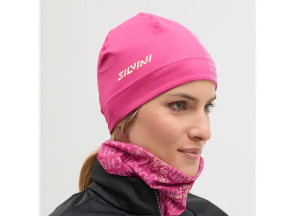 Silvini Averau čiapka fuschia/black