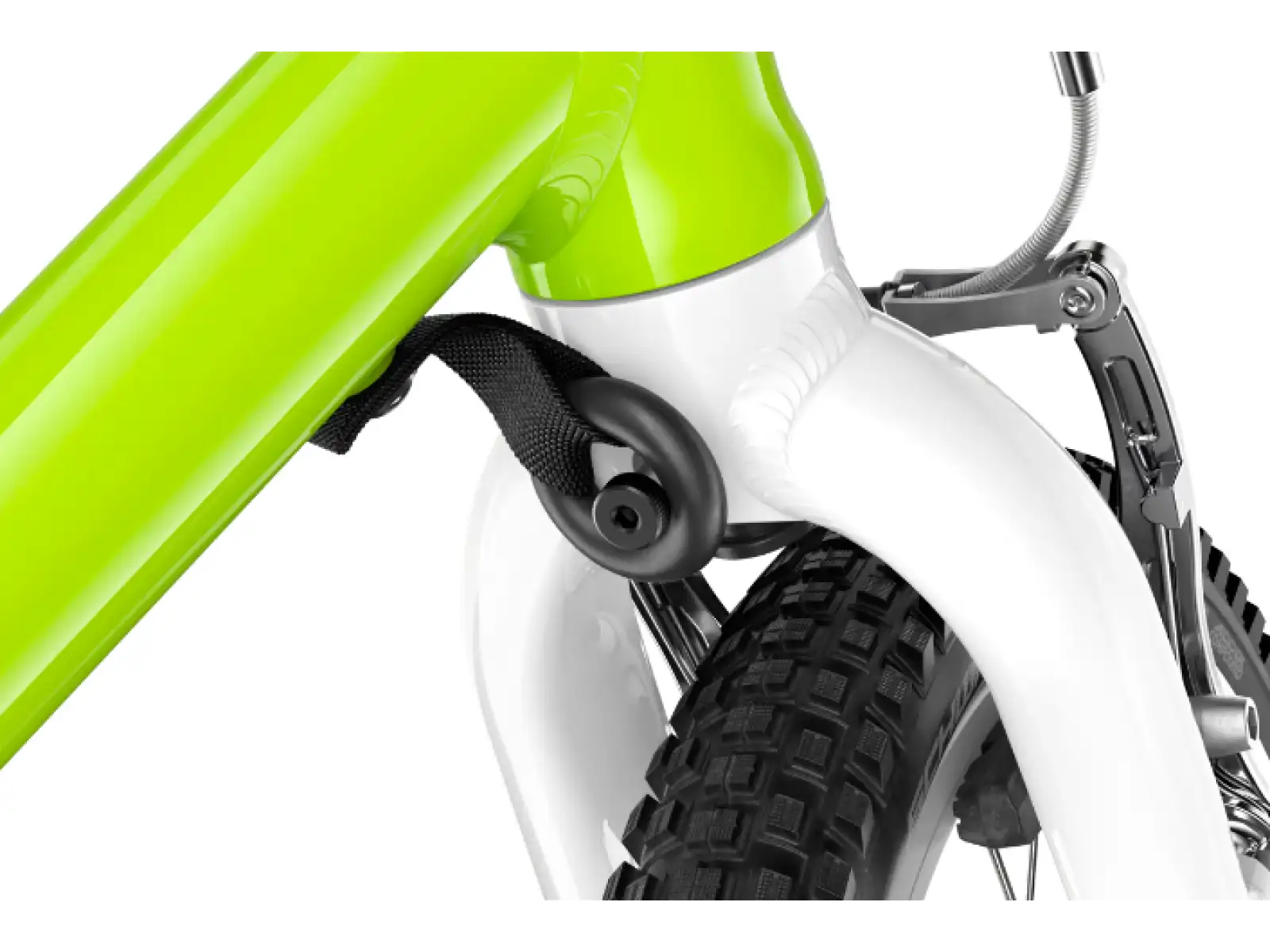 Woom 2 Lizard Lime 14 detský bicykel