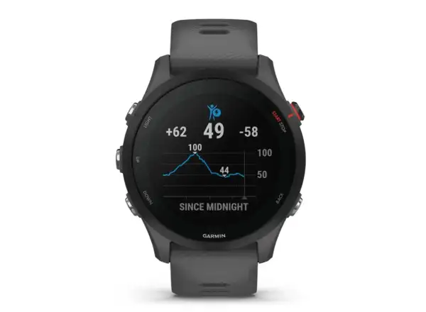 Garmin Forerunner 255 inteligentné hodinky Slate Gray
