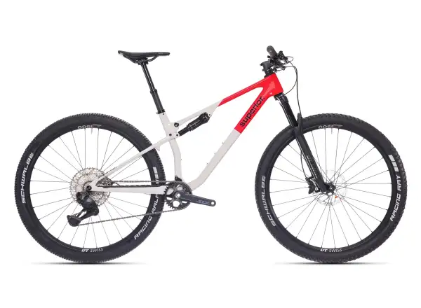 Superior XF 9.6 RC horský bicykel Coral Red / Gloss Grey