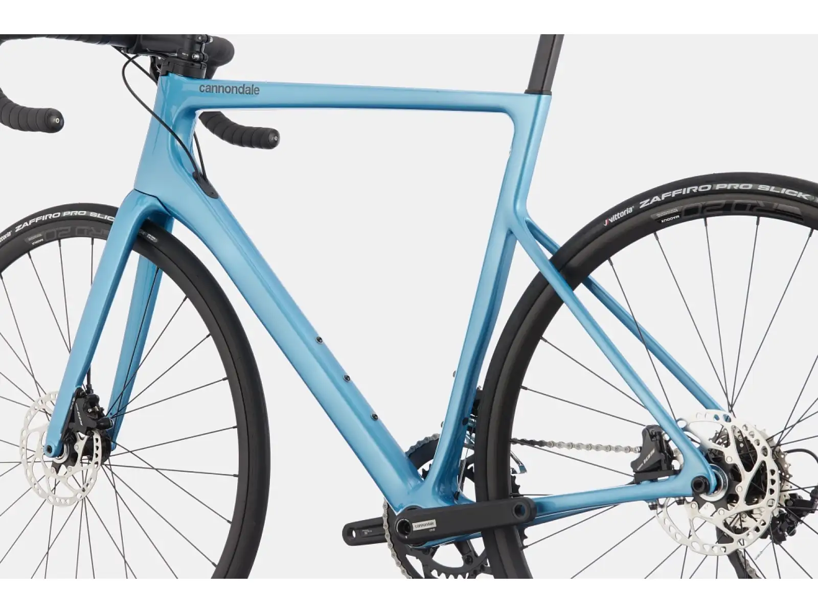 Cannondale SuperSix Evo Disc 105 cestný bicykel Alpine