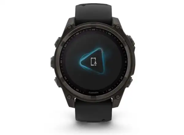 Garmin fenix 8 - 47 mm Solar Sapphire inteligentné hodinky Carbon Gray DLC Titanium Black/Gray