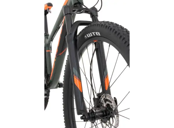 Rock Machine Blizz 27 Mat Khaki/Neon Orange/Black detský bicykel
