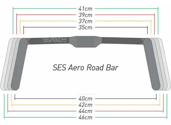Enve SES Aero Road Compact Drop cestné riadidlá čierna