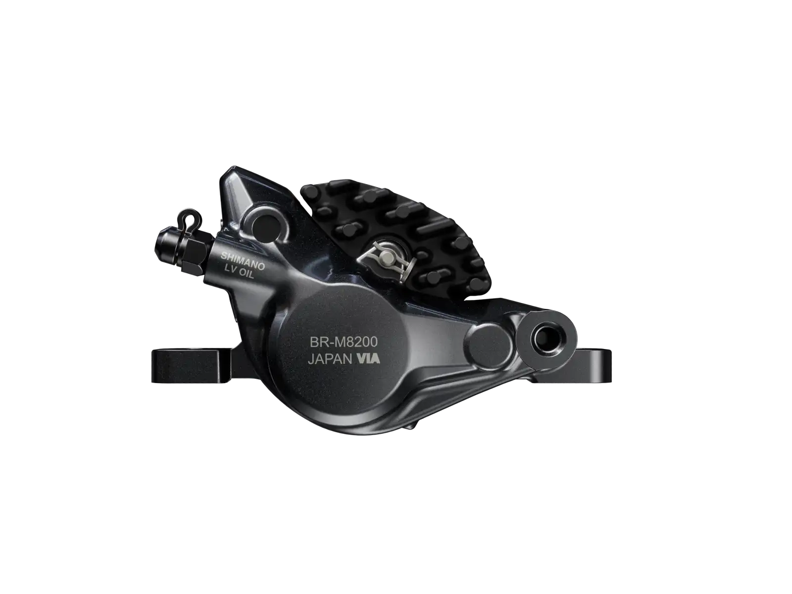 Shimano Deore XT BR-M8200 brzdový strmeň - kovové doštičky s chladičom