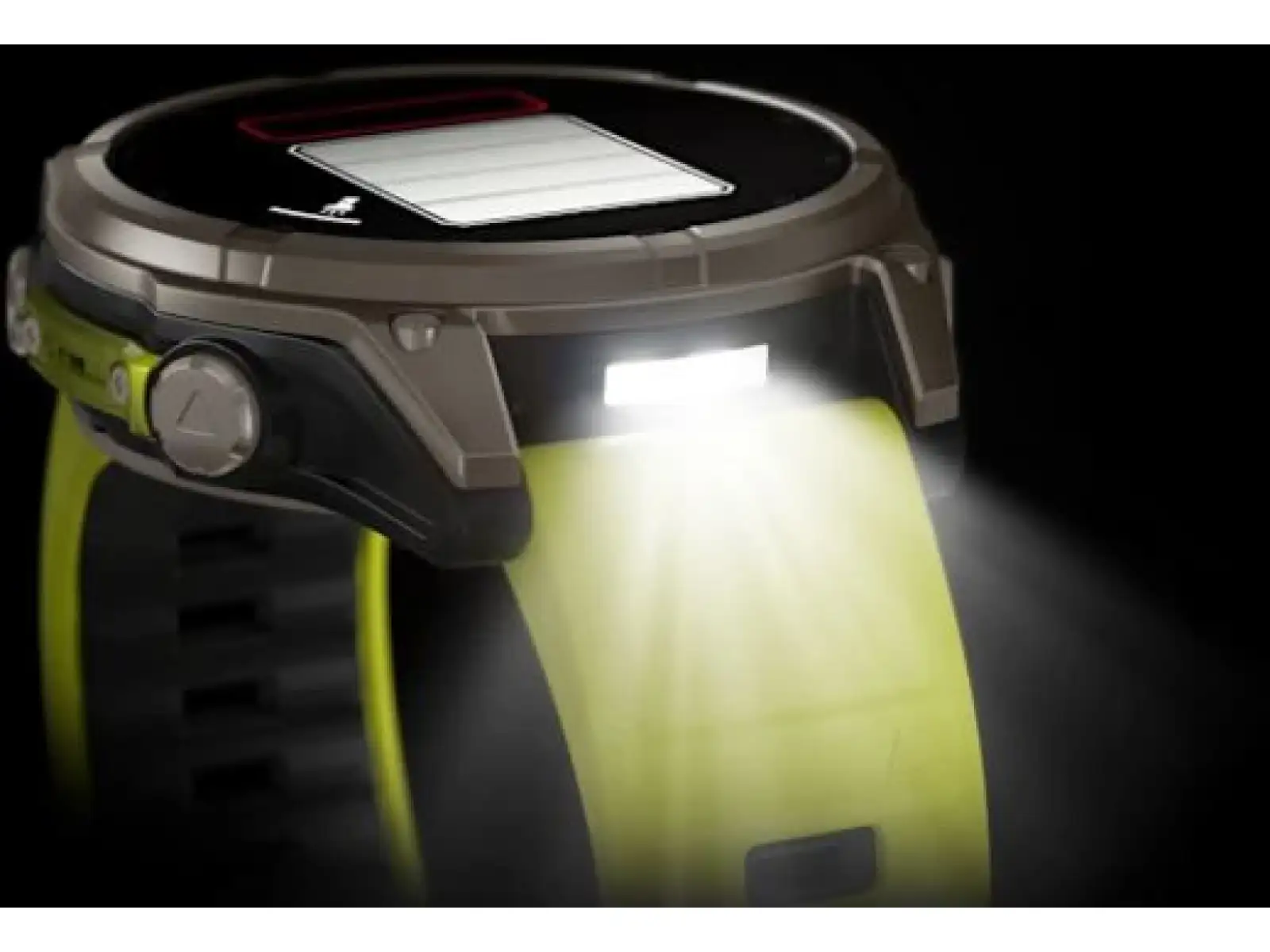Garmin fenix 8 - 47 mm Solar Sapphire inteligentné hodinky Titanium Yellow/Graphite