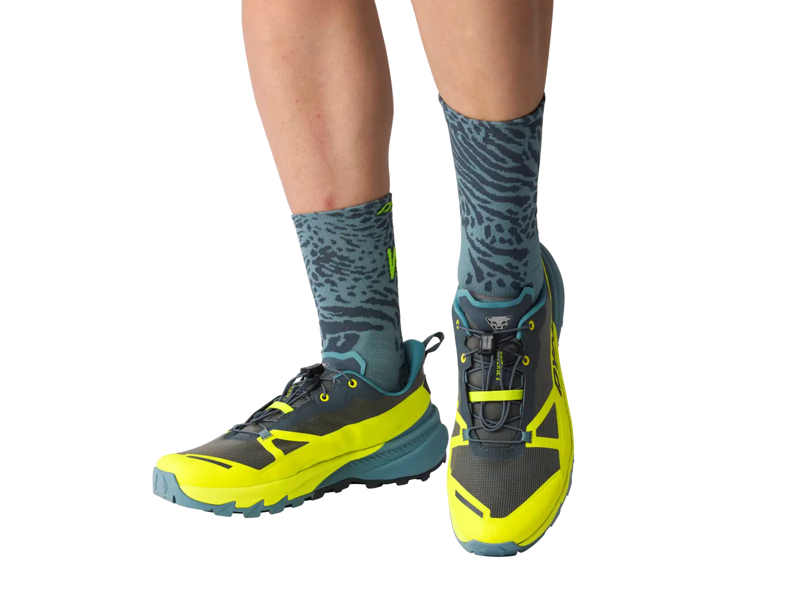 Dynafit Run Wild Crew bežecké ponožky Smoke Blue