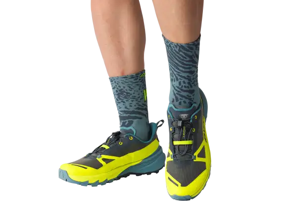 Dynafit Run Wild Crew bežecké ponožky Smoke Blue