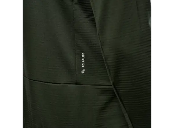 Salewa Puez Altavia Polarlite Hooded pánska mikina Dark Olive