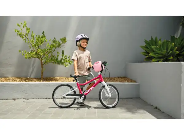 Woom GO 3 Automagic Hot Pink 16 detský bicykel