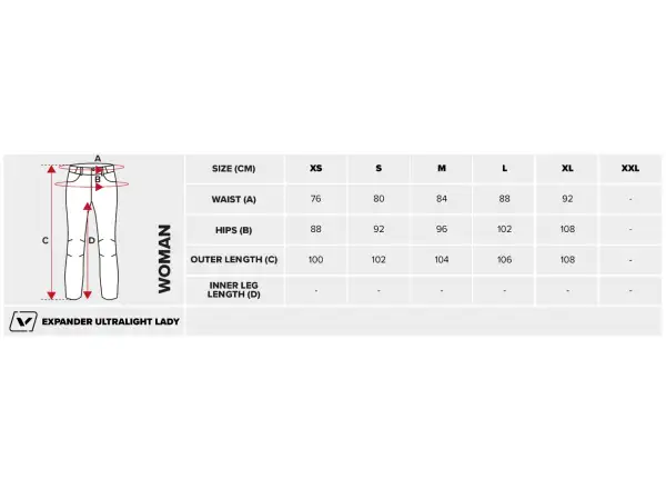 Viking Expander Ultralight dámske nohavice Grey