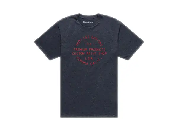 Troy Lee Designs Imprint pánske tričko krátky rukáv Black heather
