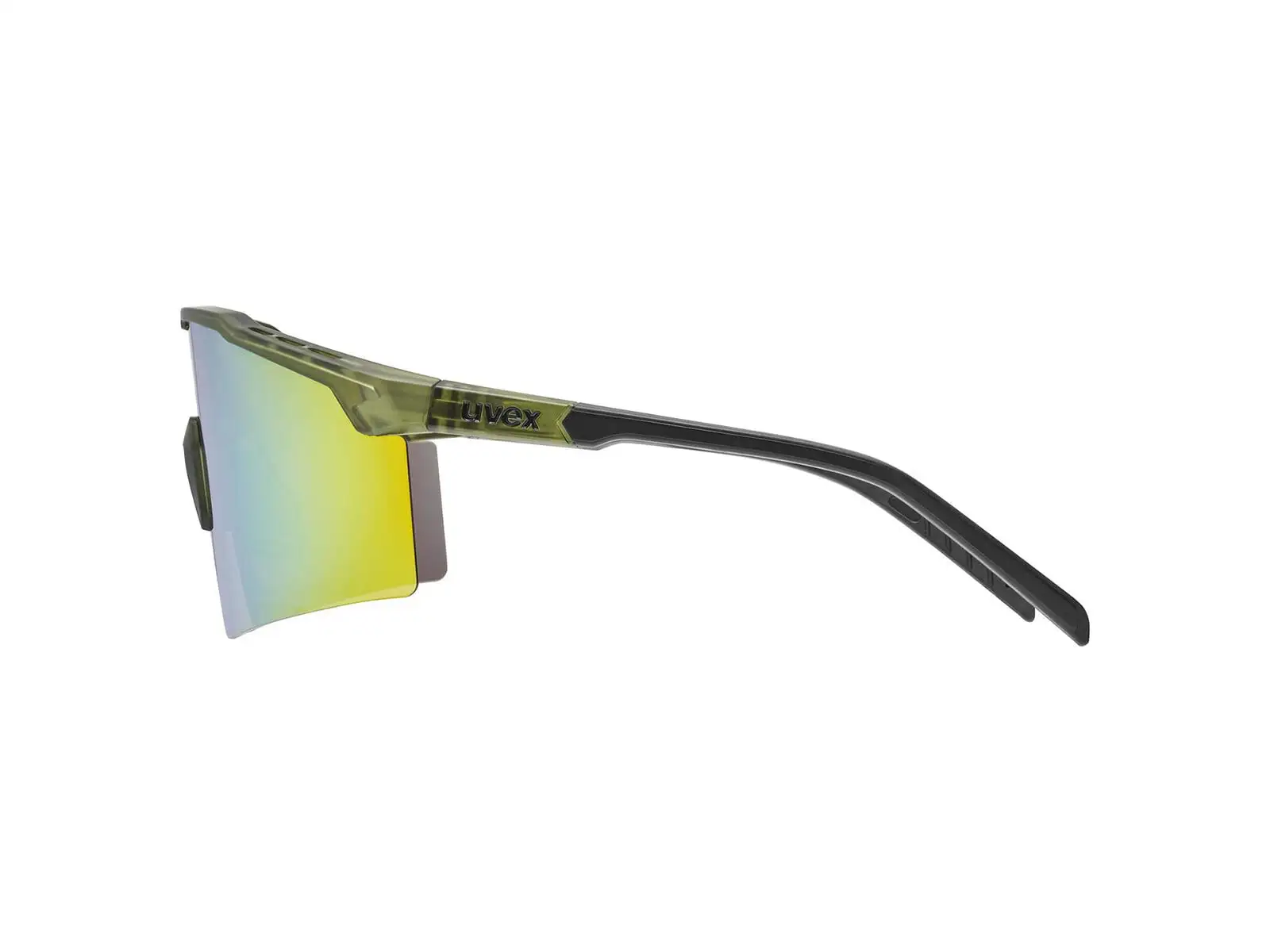 Uvex Flowline slnečné okuliare Olive Matt/Mirror Gold