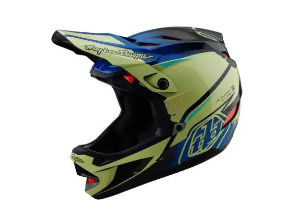 Troy Lee Designs D4 Composite prilba Drip Glo Yellow