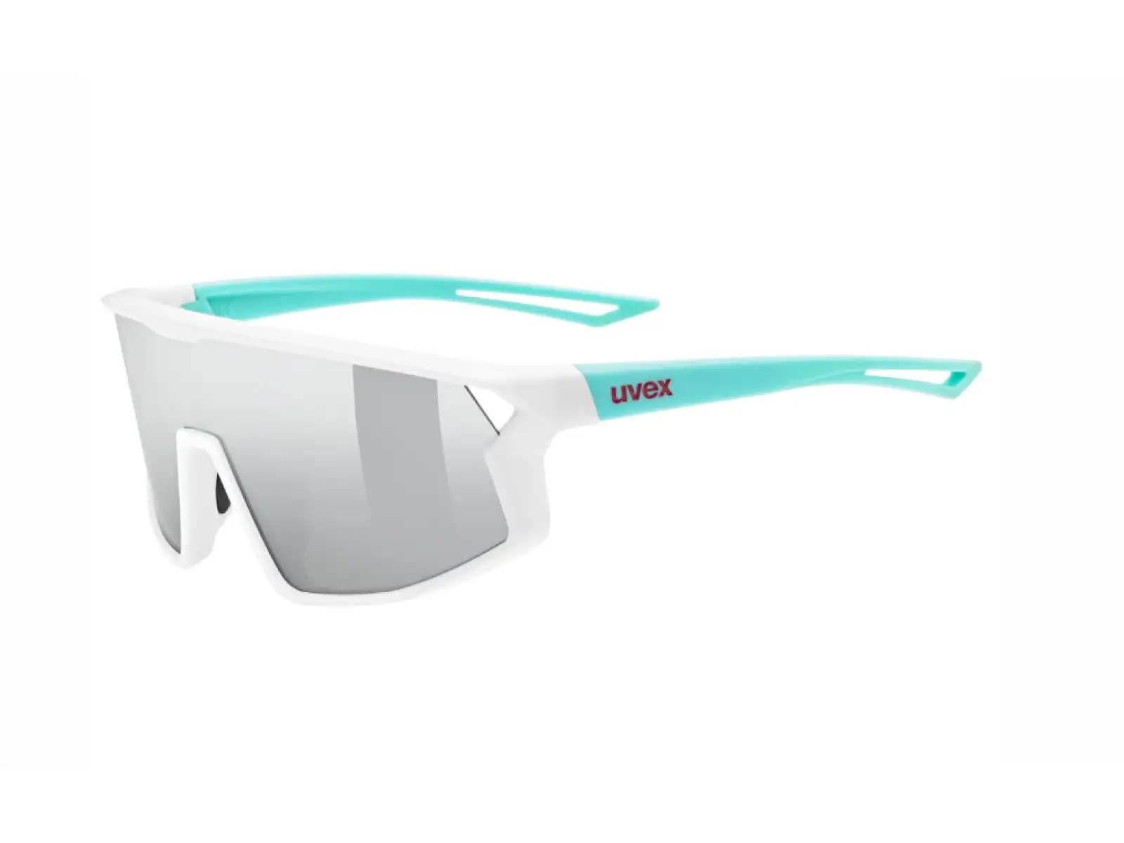 Uvex Skyryse JR. detské okuliare White/Green/Mirror Silver
