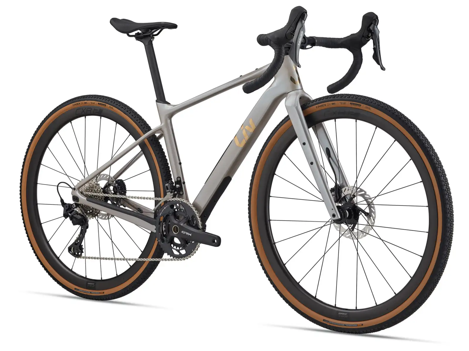 Liv Devote Advanced 0 gravel bicykel Camel Silk