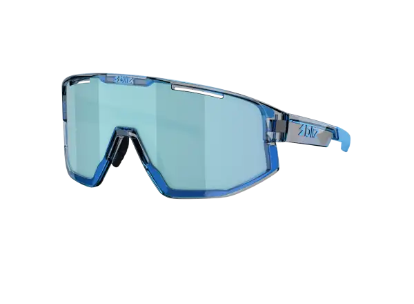Bliz Fusion Small slnečné okuliare Transparent Blue/Smoke Ice Blue Multi