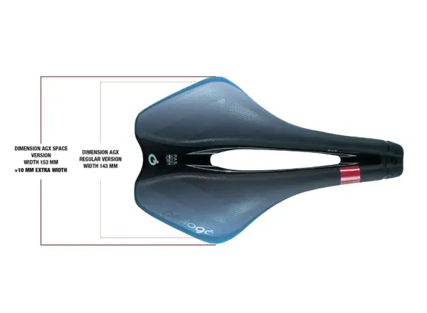 Prologo Dimension AGX Space Tirox 153 mm sedlo čierna
