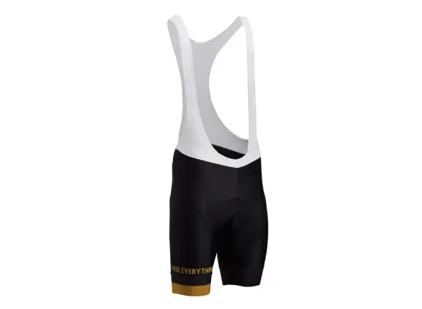 Silvini Cantono Bib pánske šortky s vložkou Black/Gold