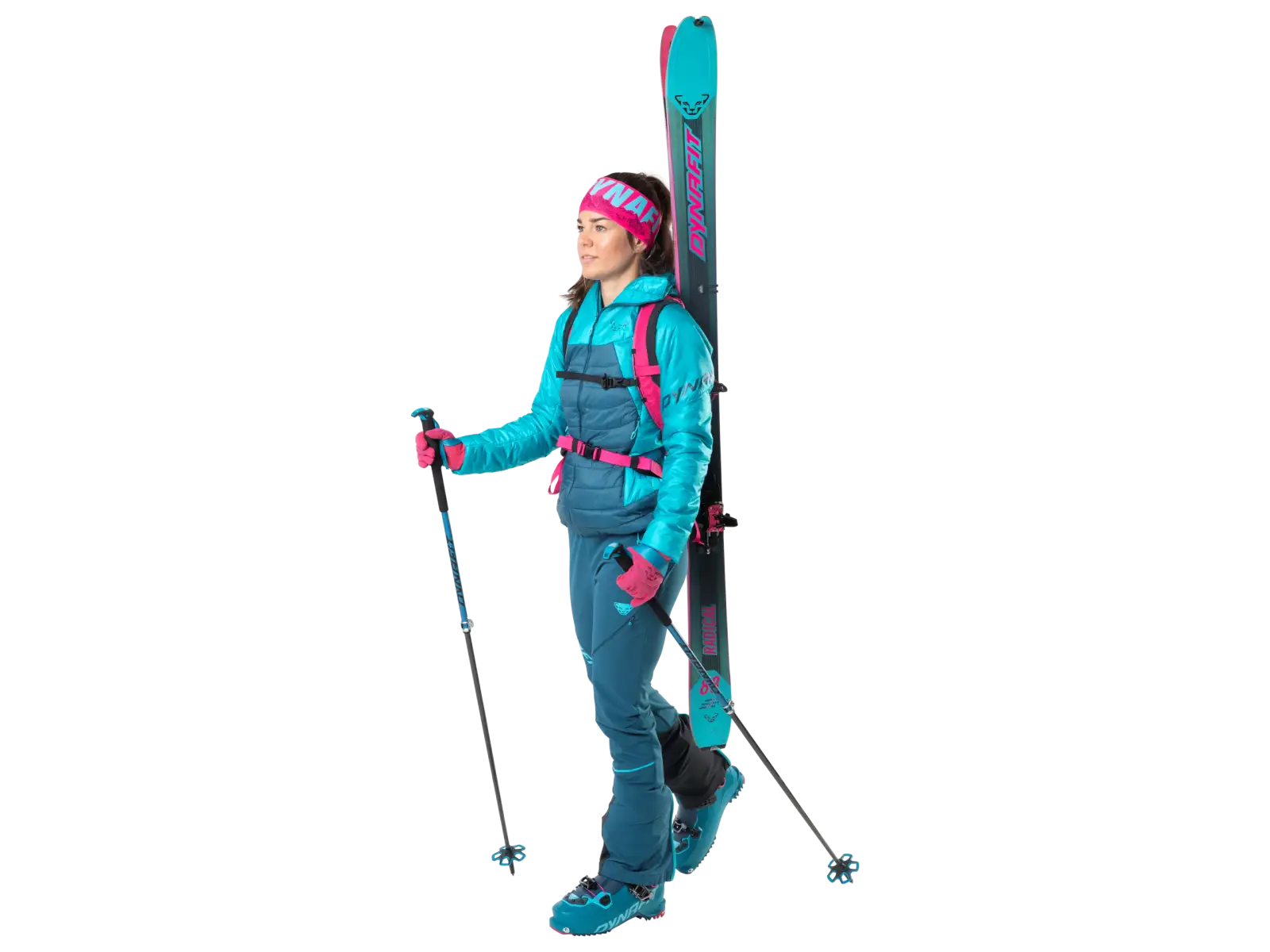 Dynafit Radical 88 W dámske skialpové lyže reef/ flamingo