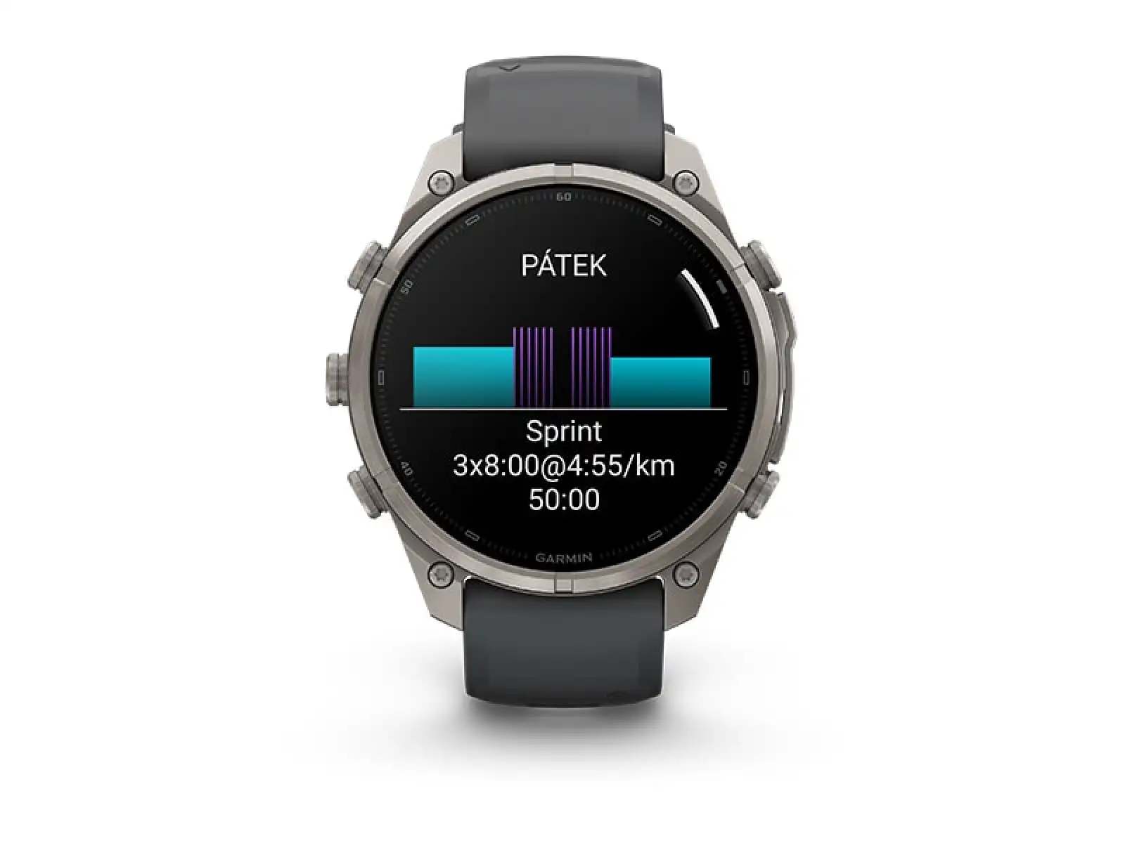 Garmin fenix 9 Pro inReach 43 mm inteligentné hodinky Carbon gray DLC Titanium Black/Pebble gray