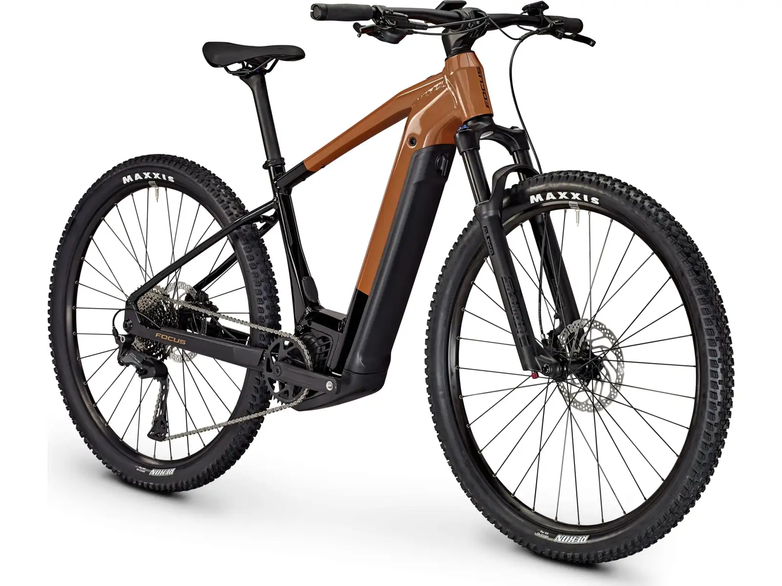 Focus Jarifa2 6.8 DI 750 Wh horský elektrobicykel Magicblack/Rustbrown