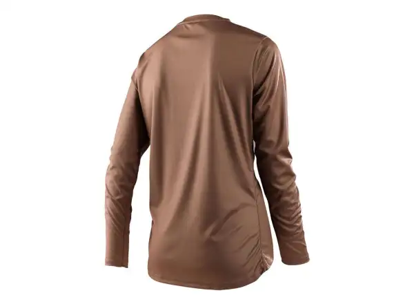 Troy Lee Designs Lilium Dámsky dres s dlhým rukávom Coffee
