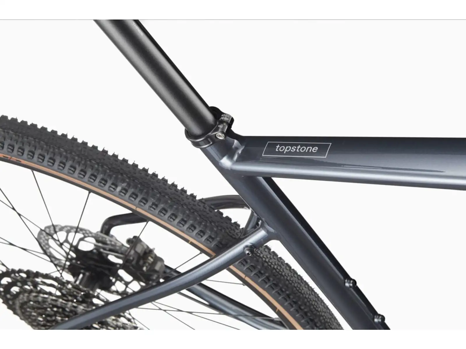 Cannondale Topstone 2 Cues 1x gravel bicykel Tungsten Blue