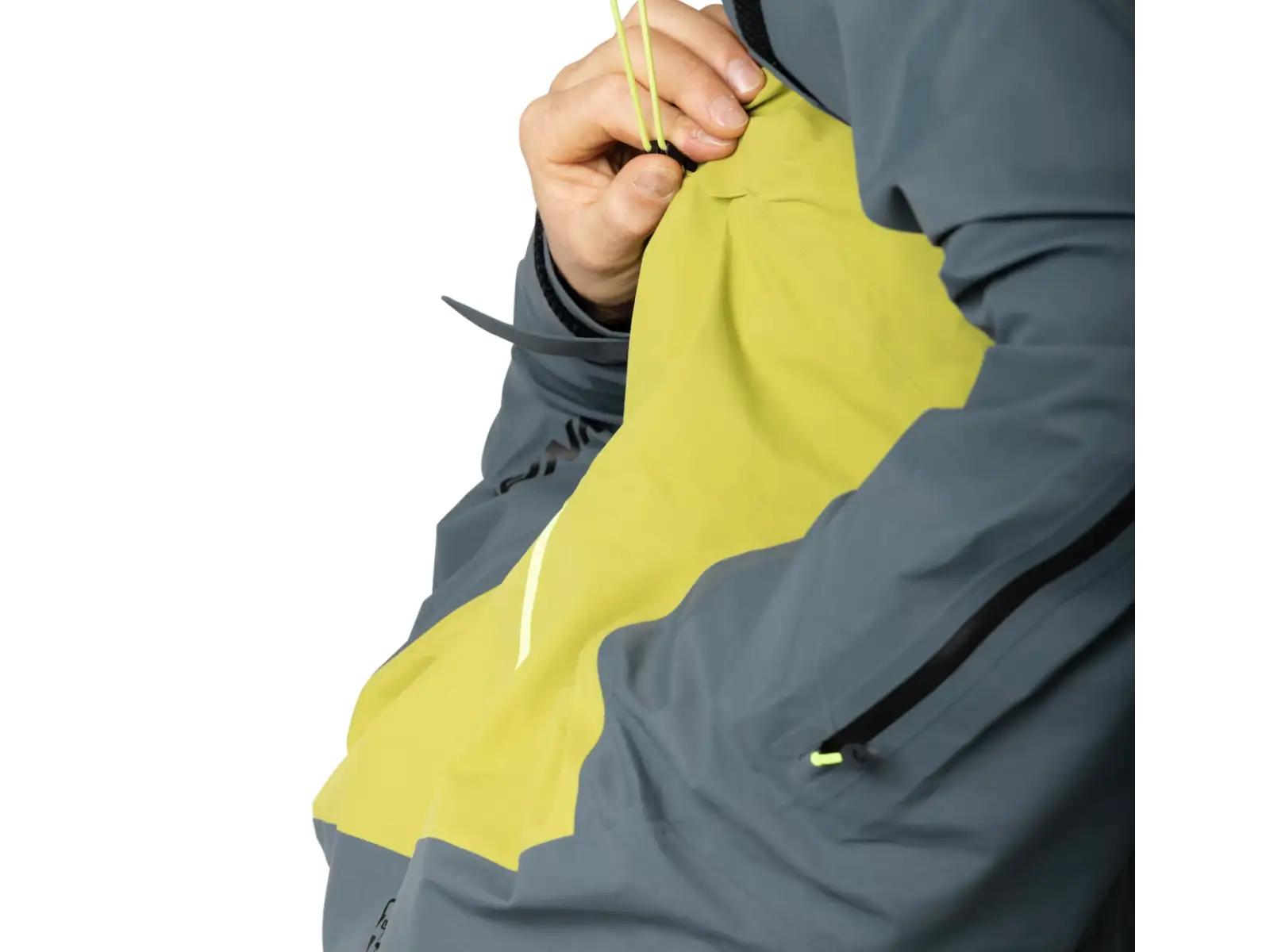 Dynafit Ridge Gore-Tex pánska bunda Golden Lime