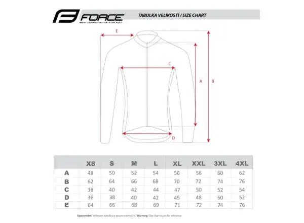 Force Ridge pánsky dres dlhý rukáv čierna/modrá