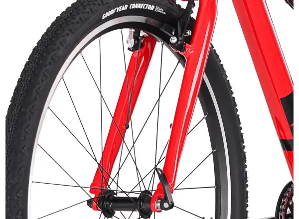 Rock Machine RIFF JR 27 detský bicykel Gloss Fire Red