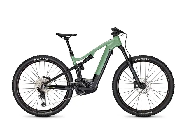 Focus Thron2 6.8 DI 750 Wh horský elektrobicykel Mineralgreen Glossy/Magicblack Glossy