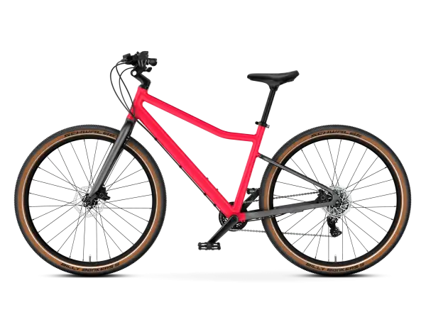 Woom 6 EXPLORE detský bicykel neon pink