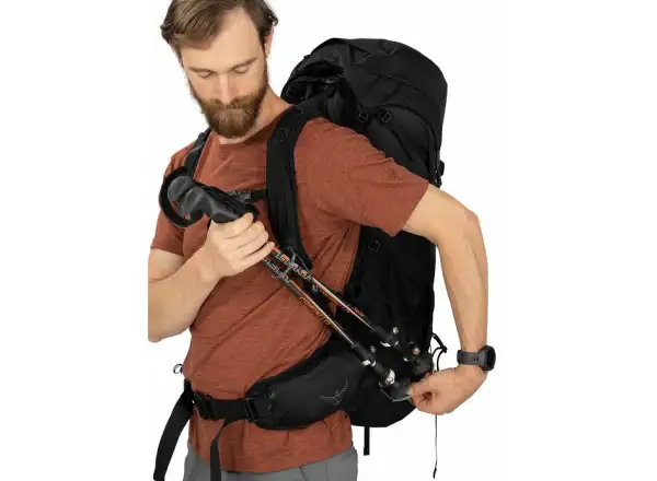 Osprey Talon 44 l batoh Stealth Black L/XL