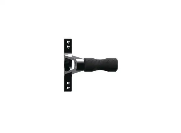 Lezyne CNC Alloy Wheel Hook nástenný držiak na bicykel black