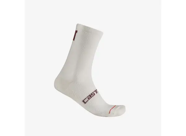 Castelli Como 15 Thermal dámske ponožky White