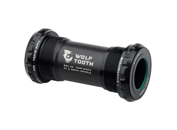 Wolf Tooth stredové zloženie BSA pre Shimano 24mm čierna