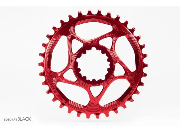 Absolute Black prevodník pre Sram 32z. offset 3 mm Boost červená