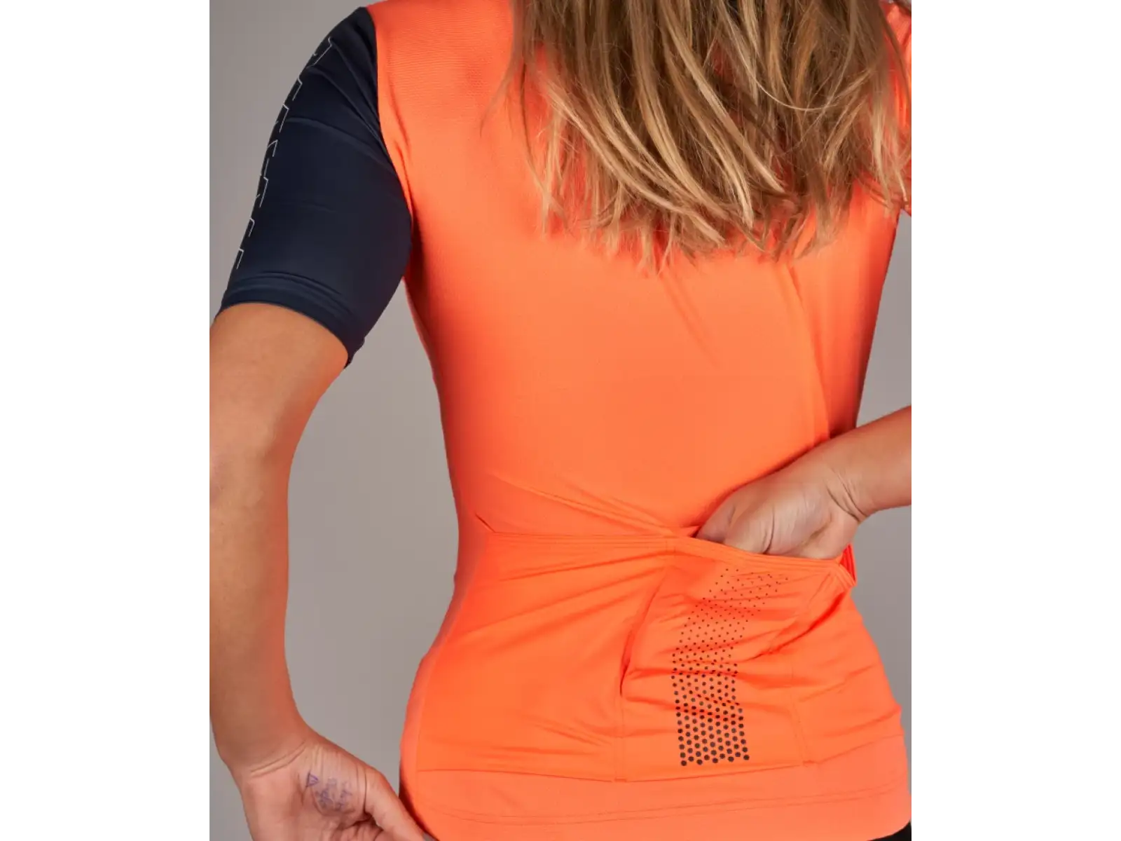 Mavic Essential dámsky dres krátky rukáv Coral/Deep Blue