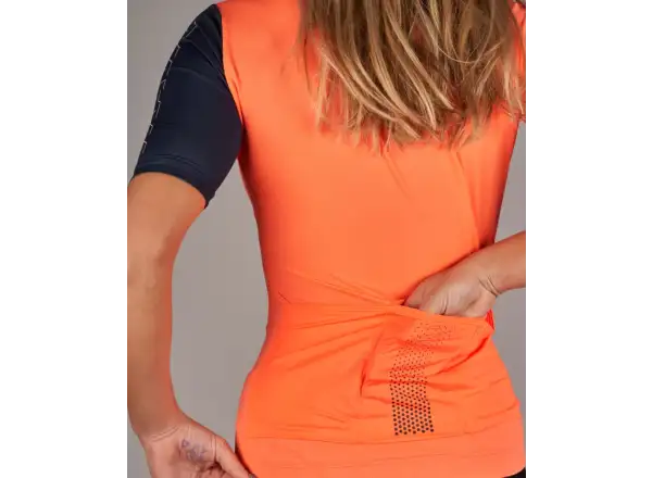 Mavic Essential dámsky dres krátky rukáv Coral/Deep Blue