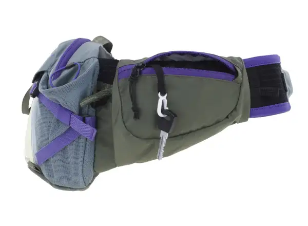 Evoc Hip Pack Pro 3 l + pint vak 1,5 l Steel/Violet/Dark Olive