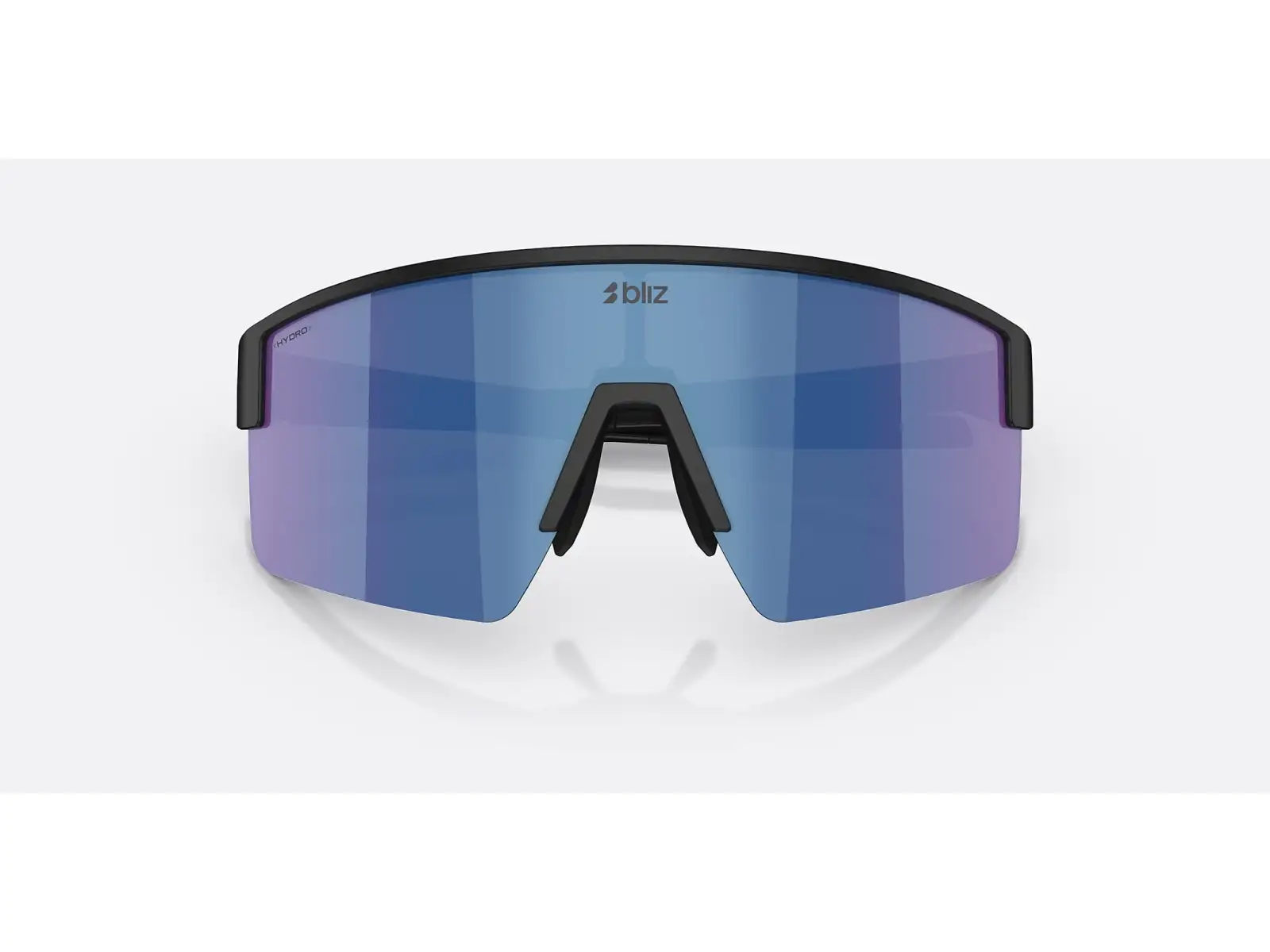 Bliz P004 slnečné okuliare Matte Black/Grey Blue Mirror