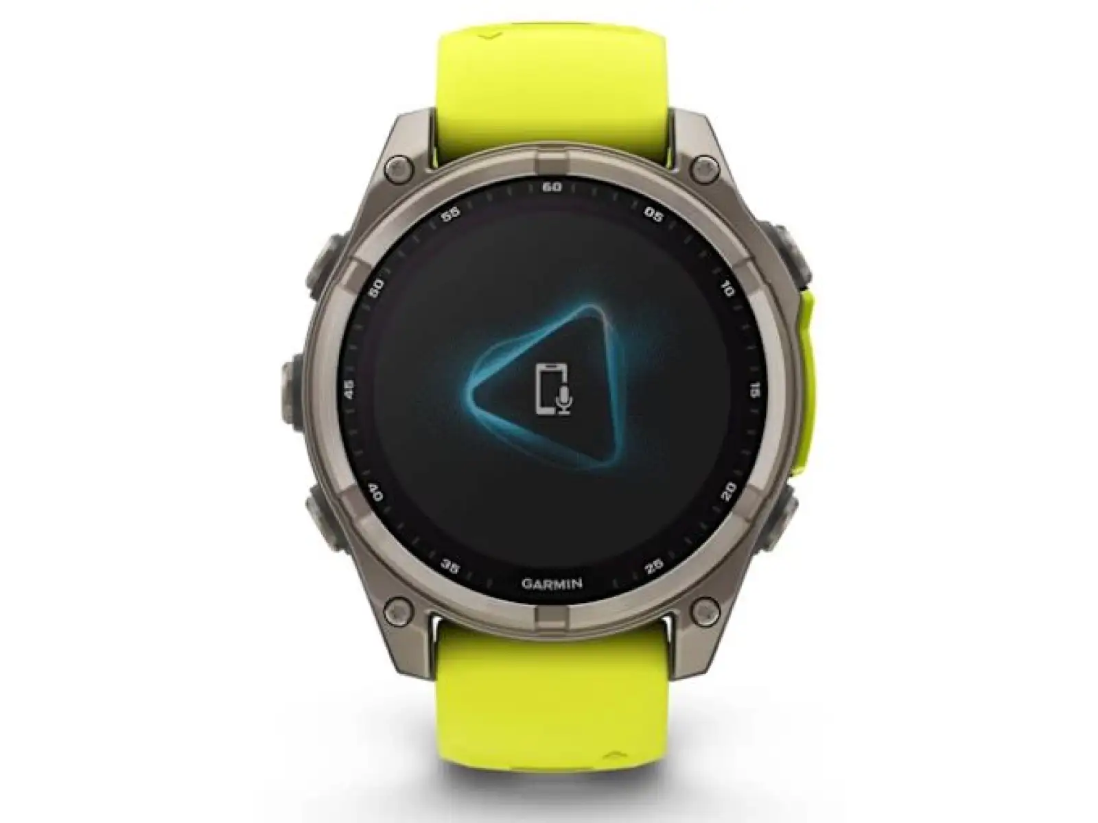 Garmin fenix 8 - 51 mm Solar Sapphire inteligentné hodinky Titanium Yellow/Graphite