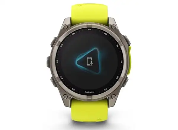Garmin fenix 8 - 51 mm Solar Sapphire inteligentné hodinky Titanium Yellow/Graphite