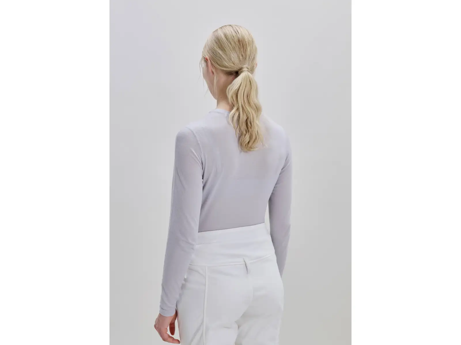 POC Layer Mid dámske spodné tričko dlhý rukáv Granite Grey